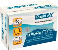RAPID     RAPID Heftklammern Strong 21/4mm 24867400 verzinkt 5000