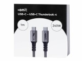 onit Thunderbolt 4-Kabel USB C - USB C 1