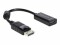 Bild 3 DeLock Adapter Displayport - HDMI Schwarz, Kabeltyp: Adapter