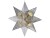 Image 2 Sirius LED Fensterhänger Stern aus Metall, Silber, Betriebsart