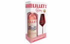 Lillet Rosé, 0.75 l mit Glas