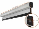 Celexon Motorleinwand Expert XL 350x350 cm 1:1, Leinwandtyp