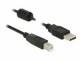 DeLock USB 2.0-Kabel mit Ferritkern USB A - USB