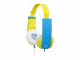 JVC On-Ear-Kopfhörer HA-KD5-Y Gelb; Hellblau; Mehrfarbig