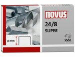 Novus Heftklammer 24/8 Super 1000 Stück, Verpackungseinheit