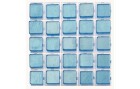 Glorex Selbstklebendes Mosaik Poly-Mosaic 5 mm Hellblau, Breite