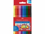 Faber-Castell Fasermaler Grip Colour Marker 10 Stück Set, Set