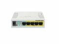 MikroTik PoE Switch RB260GSP, CSS106-1G-4P-1S 6 Port, SFP