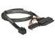 Bild 1 DeLock PCI-E U.2-Kabel SFF-8643 - SFF-8639, 50 cm 50