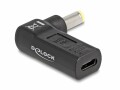 DeLock Adapter USB-C zu 5.5 x 2.5 mm 90