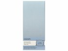 COCON Kopfkissenbezug Satin 50 x 70 cm, Eisblau, 2