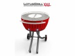 LotusGrill Holzkohlegrill XXL Rot, Betriebsart: Holzkohle