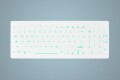 Cherry HYGIENE BACKLIT COMPACT KEYBOARD WITH NUMPAD FULLY SEALE