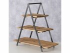 Boltze Etagere Valentina Nature/Schwarz, Produkttyp: Etagere