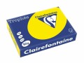 Clairefontaine Kopierpapier Trophée A4, 80 g/m², Neongelb, 500 Blatt