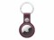 Bild 2 Apple AirTag Schlüsselanhänger aus Feingewebe Mulberry