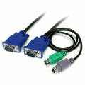 StarTech.com 6 FT 3-IN-1 PS/2 KVM CABLE StarTech.com 1,8m 3-in-1