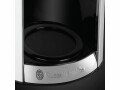 Russell Hobbs Filterkaffeemaschine Luna Solar Rot, Detailfarbe: Rot