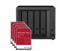 Synology NAS Diskstation DS923+ 4-bay WD Red Plus 12