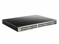 D-Link PoE+ Switch DGS-3130-54PS 48 Port, SFP Anschlüsse: 0