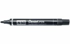 pentel Permanent-Marker N50 4.3 mm, Schwarz, Strichstärke: 2 mm