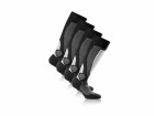 Rohner Socks Skisocken Grau/Schwarz 2er-Pack, Grundfarbe: Grau, Schwarz