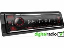 Kenwood Autoradio KMM-BT408DAB, 1 DIN, Verbindungsmöglichkeiten