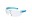 Bild 1 uvex Schutzbrille x-fit, blau, Scheibe: farblos