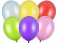 Partydeco Luftballon Uni Strong Metallic 10 Stück, Mehrfarbig,