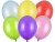 Bild 0 Partydeco Luftballon Uni Strong Metallic 10 Stück, Mehrfarbig,