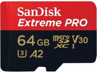 SanDisk Ext PRO microSDXC 64GB+SD 200MB/s