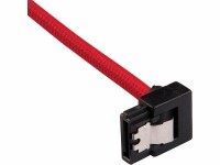 Corsair SATA3-Kabel Premium Set Rot 60 cm gewinkelt