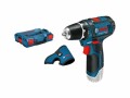 Bosch Professional Akku-Bohrschrauber GSR 12 V-15 + L-Boxx Clic&go Solo