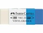 Faber-Castell Radiergummi Blau/Weiss, Detailfarbe: Weiss, Blau