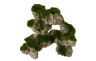 AquaDella Dekoration Moss Rock 1, 26 x 13.5 x