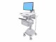 Ergotron StyleView - Cart with LCD Arm, LiFe Powered, 2 Tall Drawers