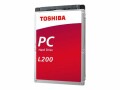 Toshiba Harddisk L200 1 TB SATA, Speicher Anwendungsbereich