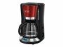 Russell Hobbs Filterkaffeemaschine Colours Plus Rot/Schwarz