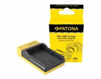 Patona Ladegerät Micro USB zu Canon