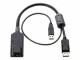 Hewlett-Packard HPE KVM Console USB/DisplayPort Interface Adapter - Video