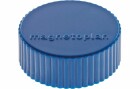 Magnetoplan Haftmagnet Discofix Magnum Ø 3.4 cm Dunkelblau, 10