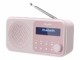 Sharp DAB+ Radio DR-P420 ? Pink, Radio Tuner: FM