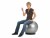 Bild 1 TOGU Sitzball ABS, Durchmesser: 55 cm, Farbe: Silber, Sportart