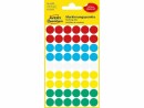 Avery Zweckform Klebepunkte 12 mm Mehrfarbig, Detailfarbe: GrÃ¼n, Gelb