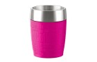 Emsa Thermobecher Travel Cup 200 ml, Pink, Material: Edelstahl