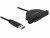 Bild 1 DeLock Adapterkabel USB 3.0 Typ-A - Slim SATA 13