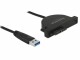 Image 1 DeLock Adapterkabel USB 3.0 Typ-A - Slim