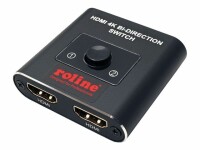 Roline - Video/Audio-Schalter - bi-directional - 3 x HDMI