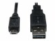 EATON TRIPPLITE Universal Reversible, USB 2.0 Cable, 28/24AWG