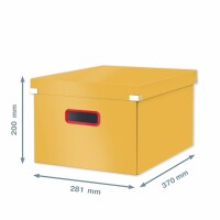 Leitz Click&Store Box Mittel 5348-00-19 281x200x370mm gelb